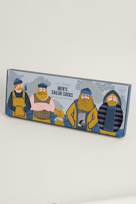 Box of 4 Men's Socks Selection Pack
