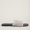 Lost Cove Flat Leather Mule Sandals