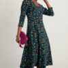 Waterfront Dress in GOTS-Certified Organic Cotton Jersey