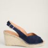 Garden Path Mid Height Wedge Espadrilles