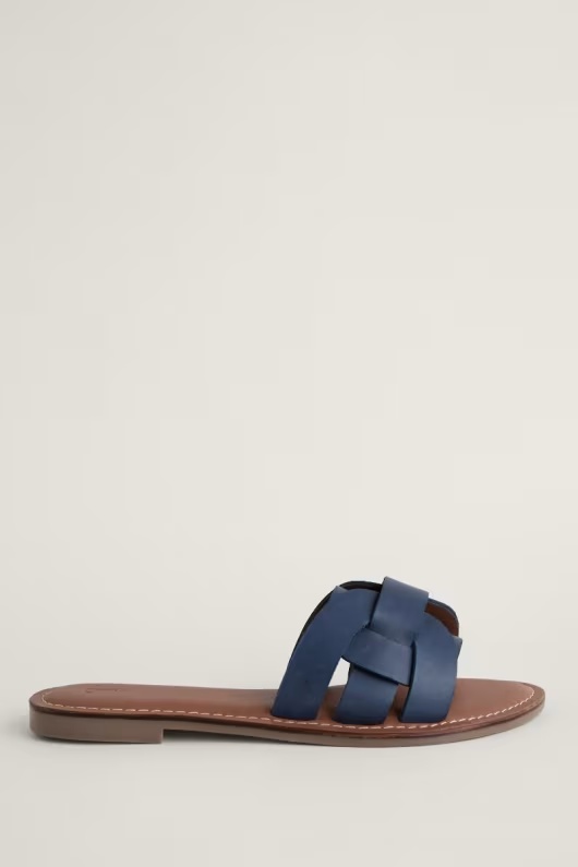 Coastbound Leather Mule Sandals