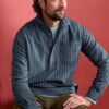 Men's Oliver Half Placket Shirt