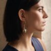 Precious Flower Drop Earrings