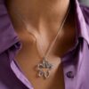 Anneal Flower Pendant