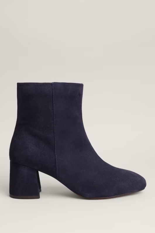 Crowberry Suede Heeled Boots