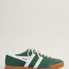 Gola Elan Trainers - Evergreen and White