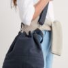 Handtied Organic Cotton Bucket Bag