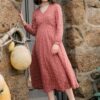 Packet Quays V-neck Midi Dress