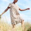 Foreshore A-line Linen Dress
