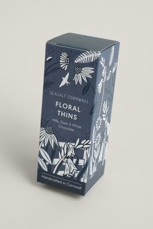 Chocolate Floral Thins