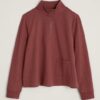 Circle Half Zip Sweatshirt