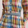 Intertwined Woven Leather Belt