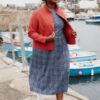 Cloudscape Midi Dress