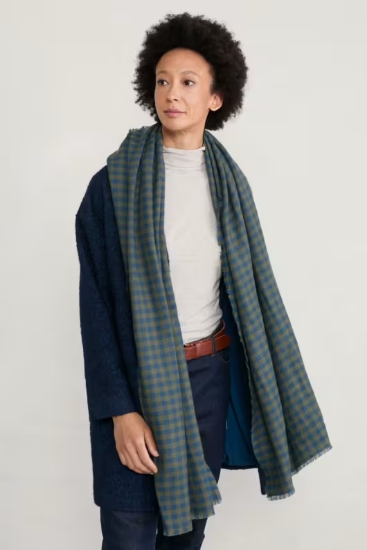 Skydrift Merino Shawl