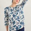 Meadow Comfrey Floral Top