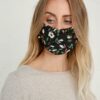 Pleated Organic Cotton Face Coverings (Pack of 3)