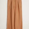 Blue Glaze Linen Trousers