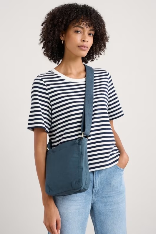 Carwinion Zip Up Cross Body Bag 1 Carwinion Zip Up Cross Body Bag