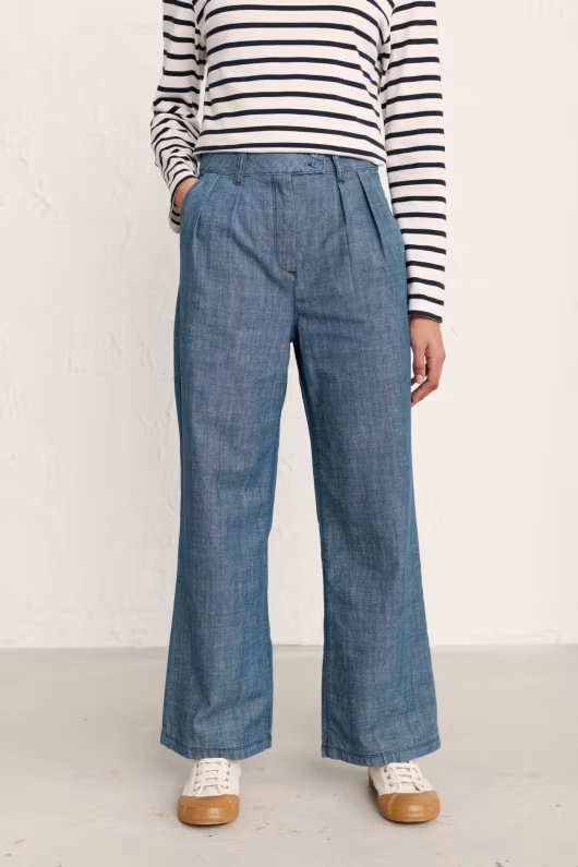 Nantewas Wide Leg Trousers