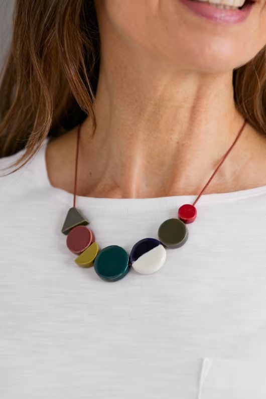 Sea Pottery Necklace 1 Sea Pottery Necklace