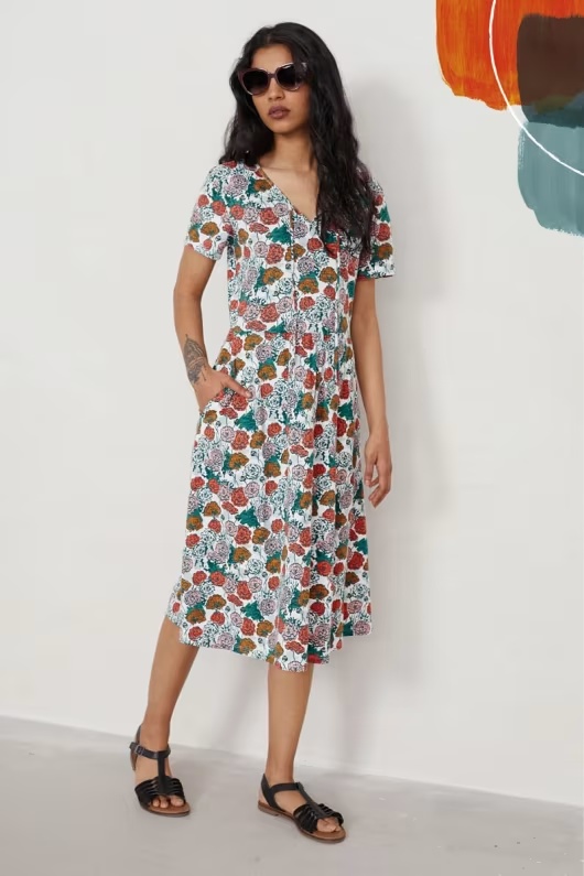 Aileen V-neck Dress