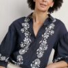 Swan Creek Blouse in GOTS-Certified Organic Cotton