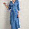 Chacewater Midi Dress in GOTS-Certified Organic Cotton Jersey