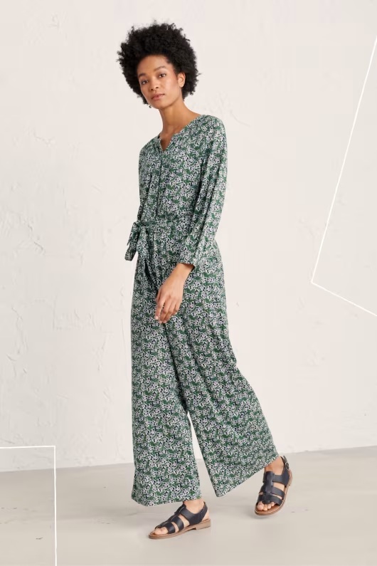 Tendrine Wide Leg Jersey Jumpsuit 1 Tendrine Wide Leg Jersey Jumpsuit