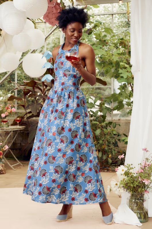 Summer Soul Halterneck Maxi Dress 1 Summer Soul Halterneck Maxi Dress
