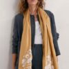 Trezelah Embroidered Scarf