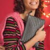 Connick Woven Leather Clutch