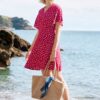 Wilsey Empire Line Flared Sleeve Dress