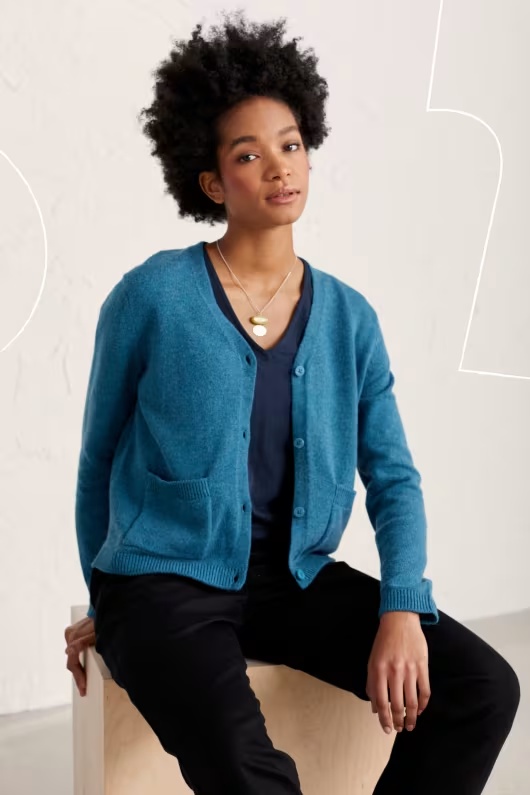 Beaming V-neck Cardigan