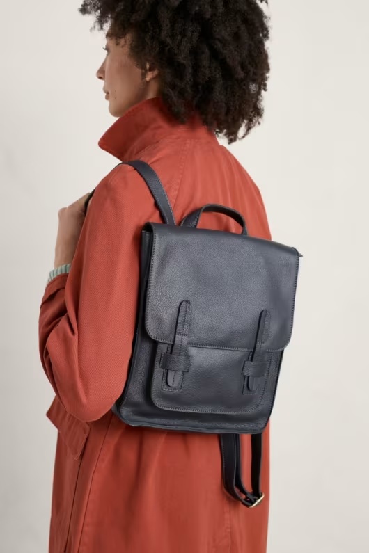 Penarven Leather Satchel Backpack