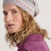 Lundy Bay Fair Isle Beret With Lambswool