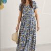 Sycamore Branch Tea Dress