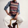 Coupling Fair Isle Knitted Vest