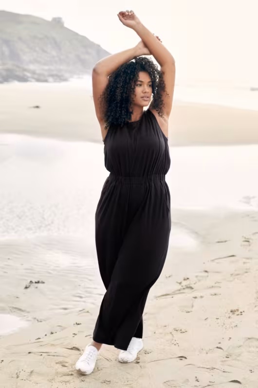Time Stretch Jersey Jumpsuit