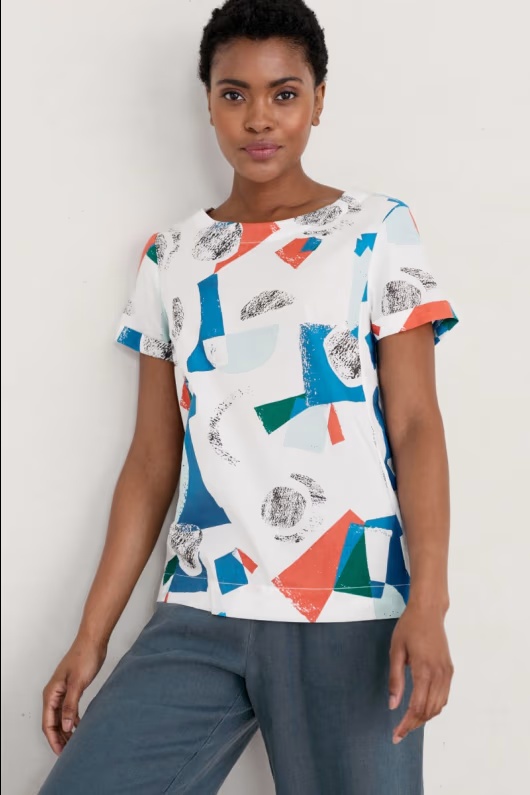 Pebble Art Cotton Voile Top 1 Pebble Art Cotton Voile Top