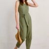 Abbey Pool Sleeveless Jumpsuit