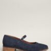 Dovecote Suede Mary Jane Shoes