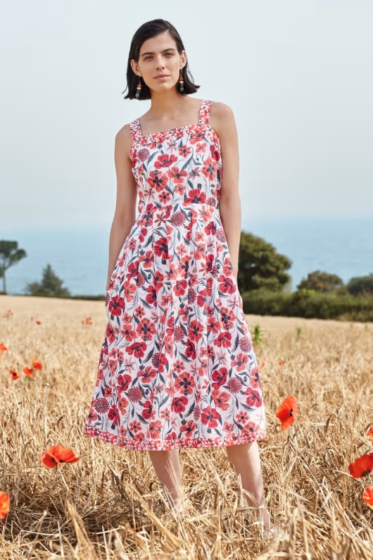 Alabaster Midi Dress