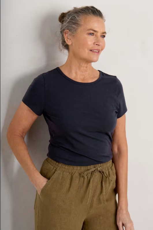 Bounder T-Shirt in GOTS-Certified Organic Cotton Jersey 1 Bounder T-Shirt in GOTS-Certified Organic Cotton Jersey