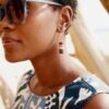 Jinny Lin Ceramic Drop Earrings