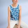 Clocktower Patterned Knitted Vest