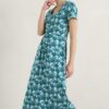 Seed Packet Short Sleeve Midi Dress
