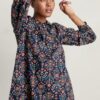 Wishing Gate Collared Tunic in GOTS-Certified Organic Cotton