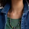 Posies Ceramic Bead Necklace