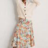 Heather Drifts Midi Skirt