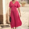 Evenglow Satin Dress